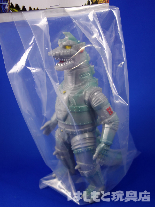 マルサン／メカゴジラ（1974）350 シルバーグレーver.（目：黄色