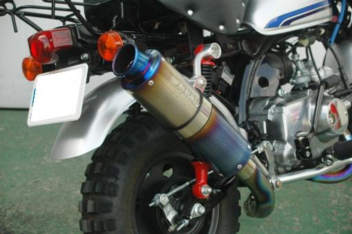 モンキー・HEAT MAGIC MUFFLER。|ヒートマジック