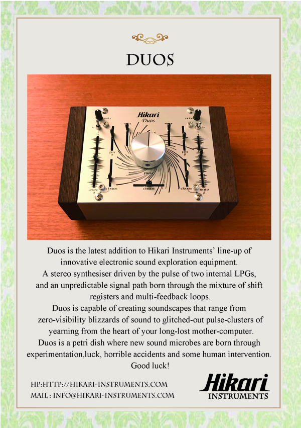 Hikari Instruments Duos — Clockface Modular