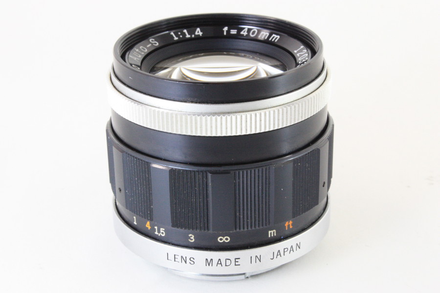 オリンパス）OLYMPUS G.ZUIKO Auto-S 40mm F1.4 | HORITA CAMERA 一眼