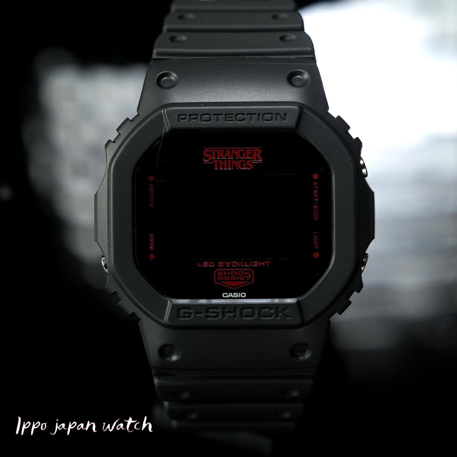 Casio G-SHOCK DW-5600STT-1JR Stranger Things Collaboration digital