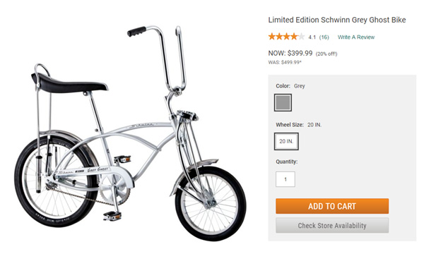 復刻版シュウイン・スティングレイ | BAD TOYS FOR SPEED