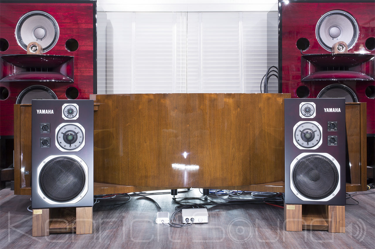 驚愕音 YAMAHA NS-1000M パーフェクトレストア ボルドー仕上げ