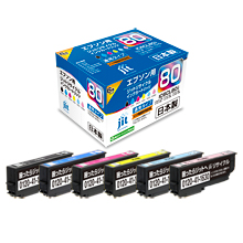 IC6CL80 6色セット通常容量対応ジットリサイクルインク | 製品情報