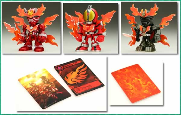 駈斗戦士仮面ライダーズ外伝 爆炎の戦士セット
