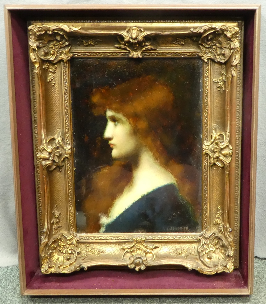 ジャンジャック・エンネル絵画女性像原画油絵