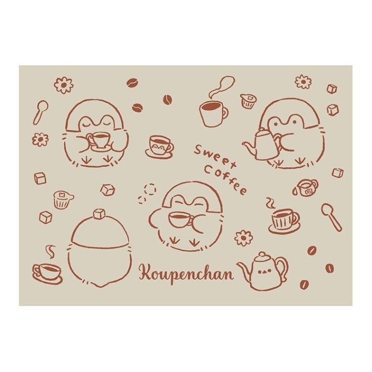 コウぺンちゃん ファブリックポスターL sweet coffee – コウペンちゃん