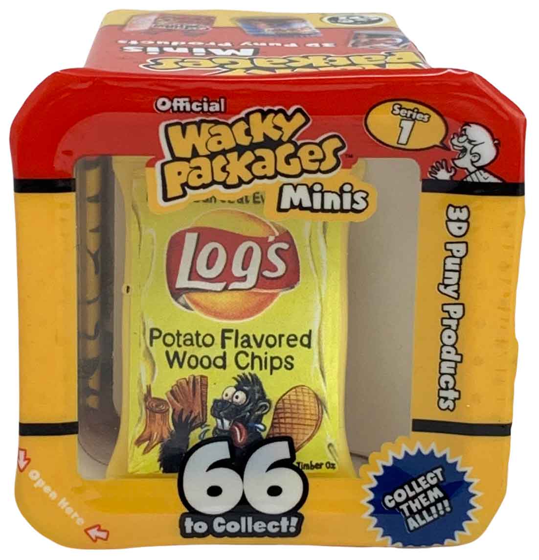 Wacky Packages Minis - Log's (plus 4 Mystery) – Knick Knack Toy Shack