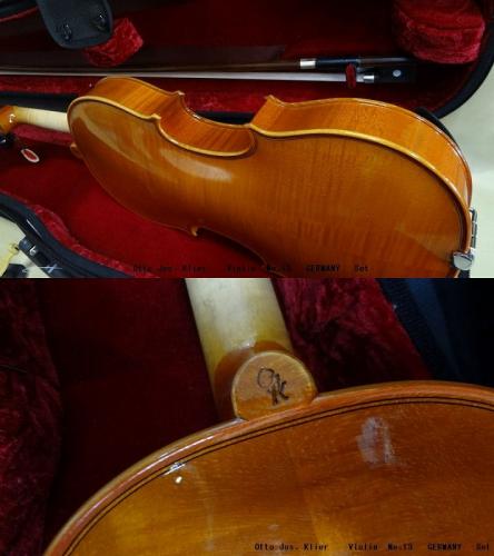 リンツ楽器 / Otto Jos. Klier バイオリン NO.13 GERMANY アウトフィット