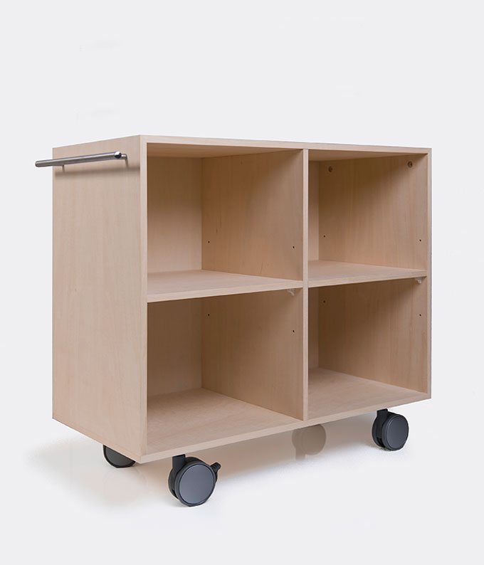 ブックワゴン|本棚 マガジンラックの通販 [magazine-rack.jp]