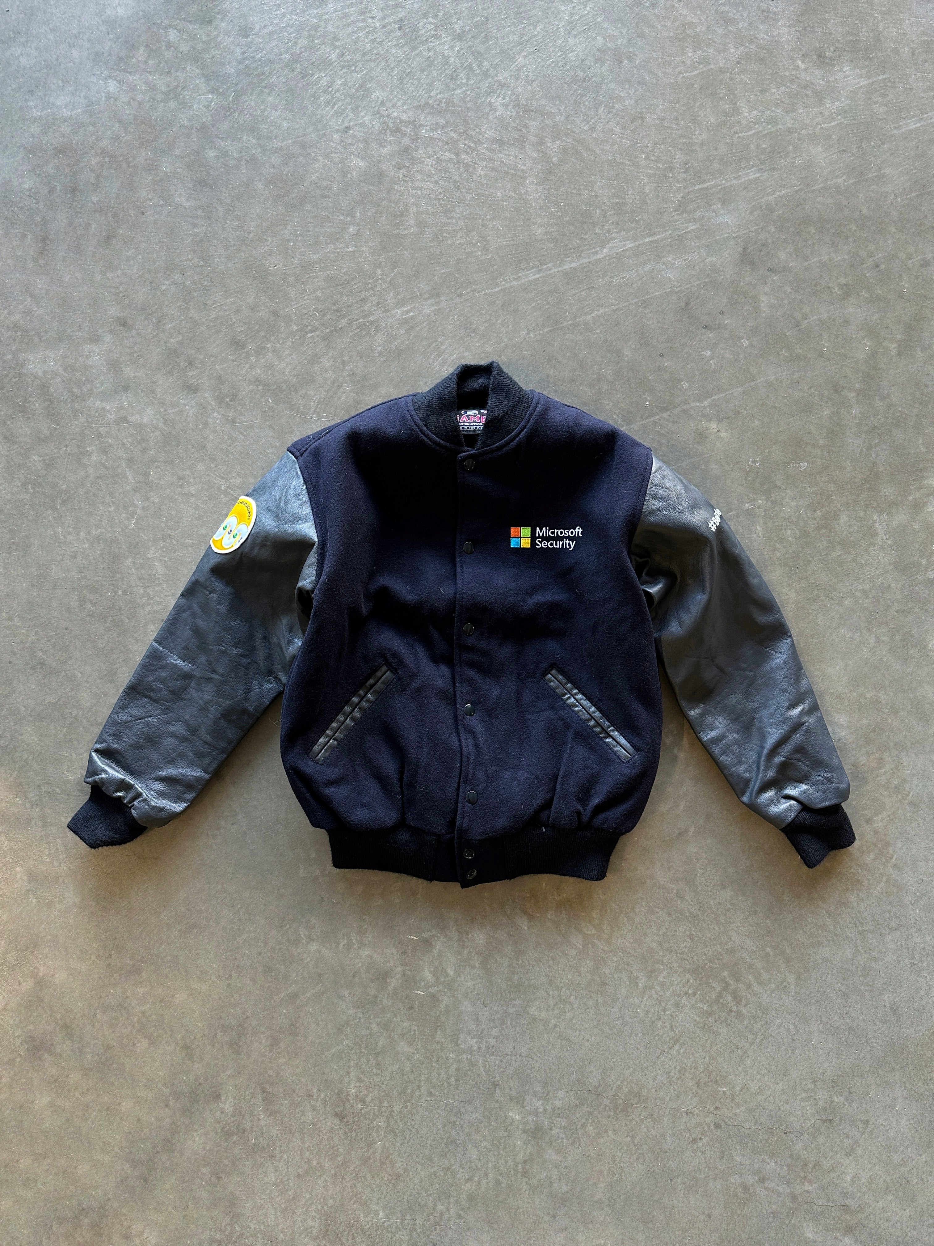 00s Microsoft varsity jacket (S) - Mercanzia