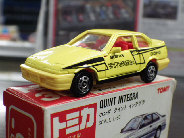 ミニカーショップグローバル - トミカ 30 ホンダ クイント インテグラ