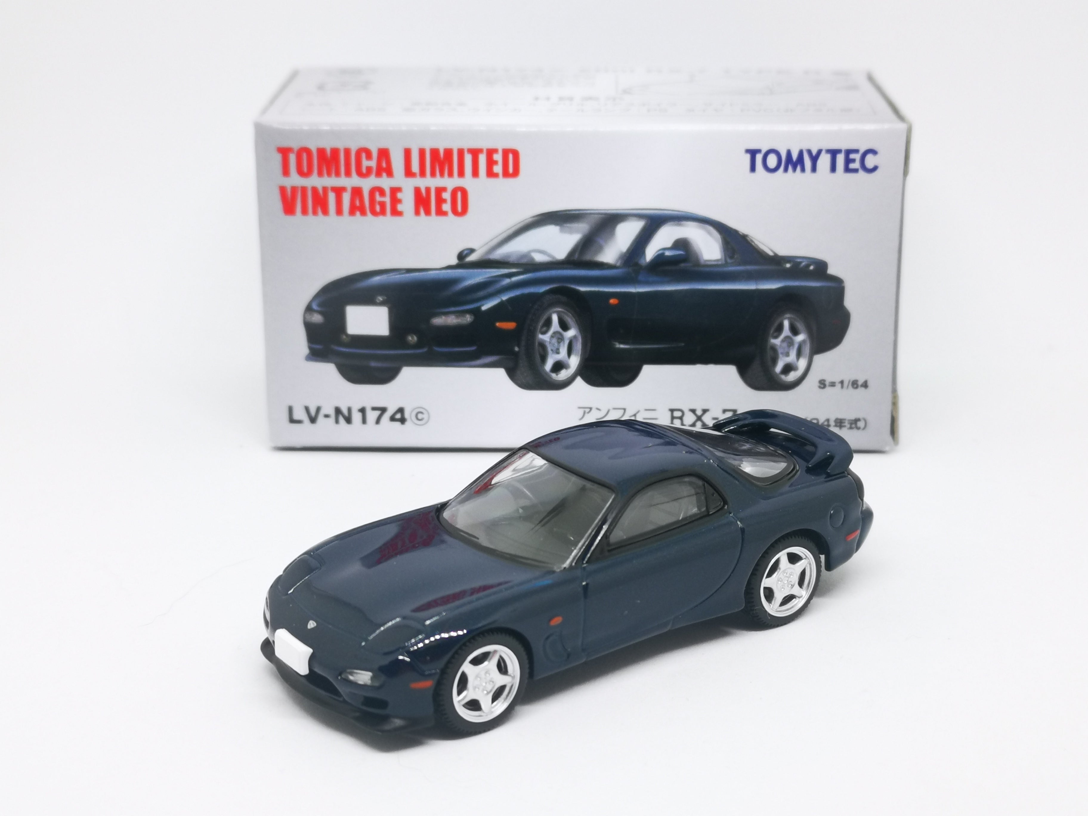 Tomica Limited Vintage Neo LV-N174c Mazda RX7 FD3S Type R (Dark