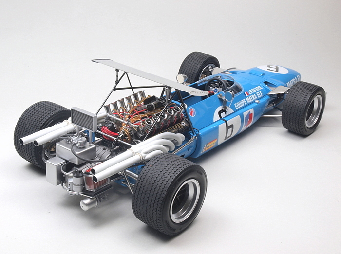 マトラMS11 の制作 その6 台座とフィギュア