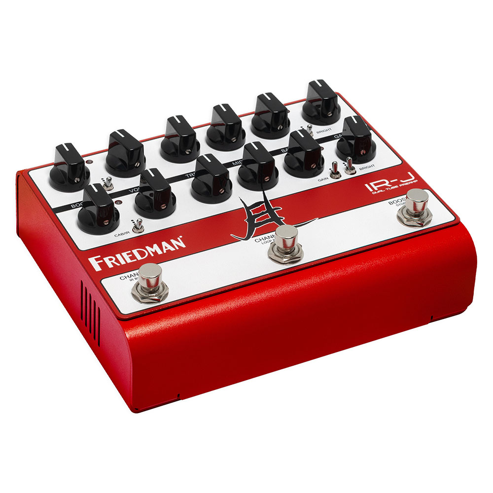 新製品情報】Friedman IR-J DUAL TUBE PREAMP JAKE E LEE SIGNATURE