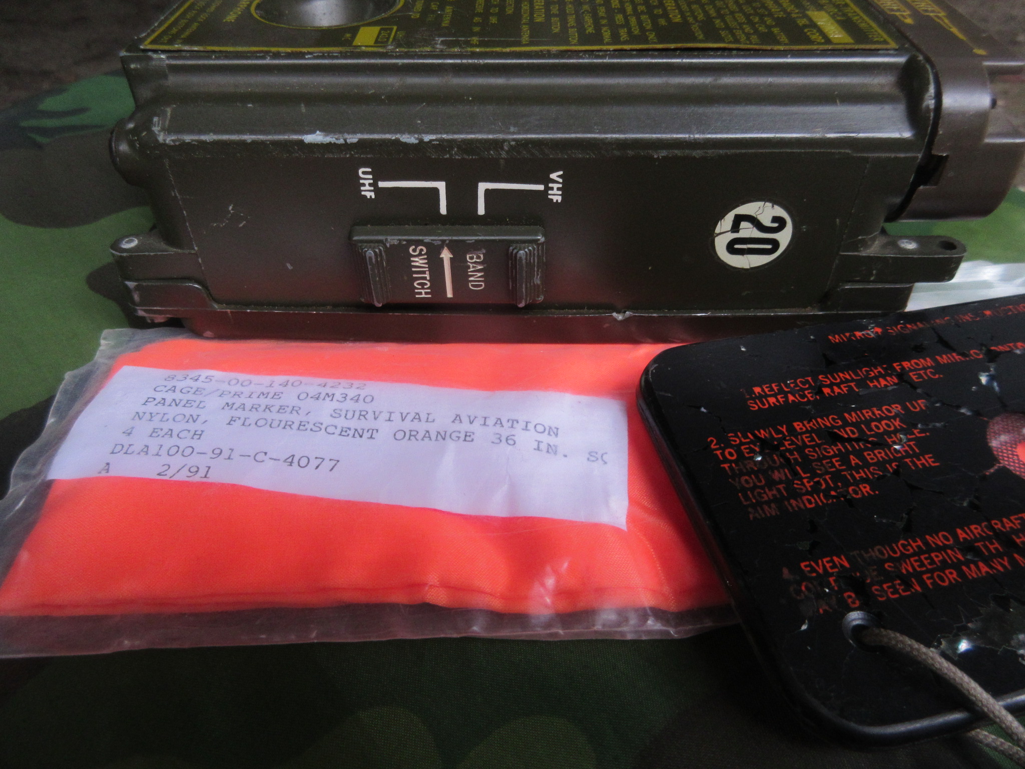 URC-64 and URC-4 Aircrew Rescue Radios - N6CC