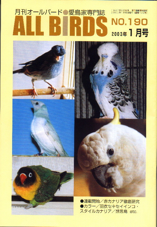 鳥の専門誌月刊オールバード