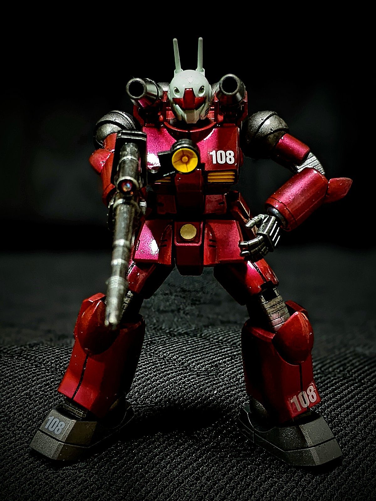 ガンプラ制作：HGUC ガンキャノン（RX-77-2）