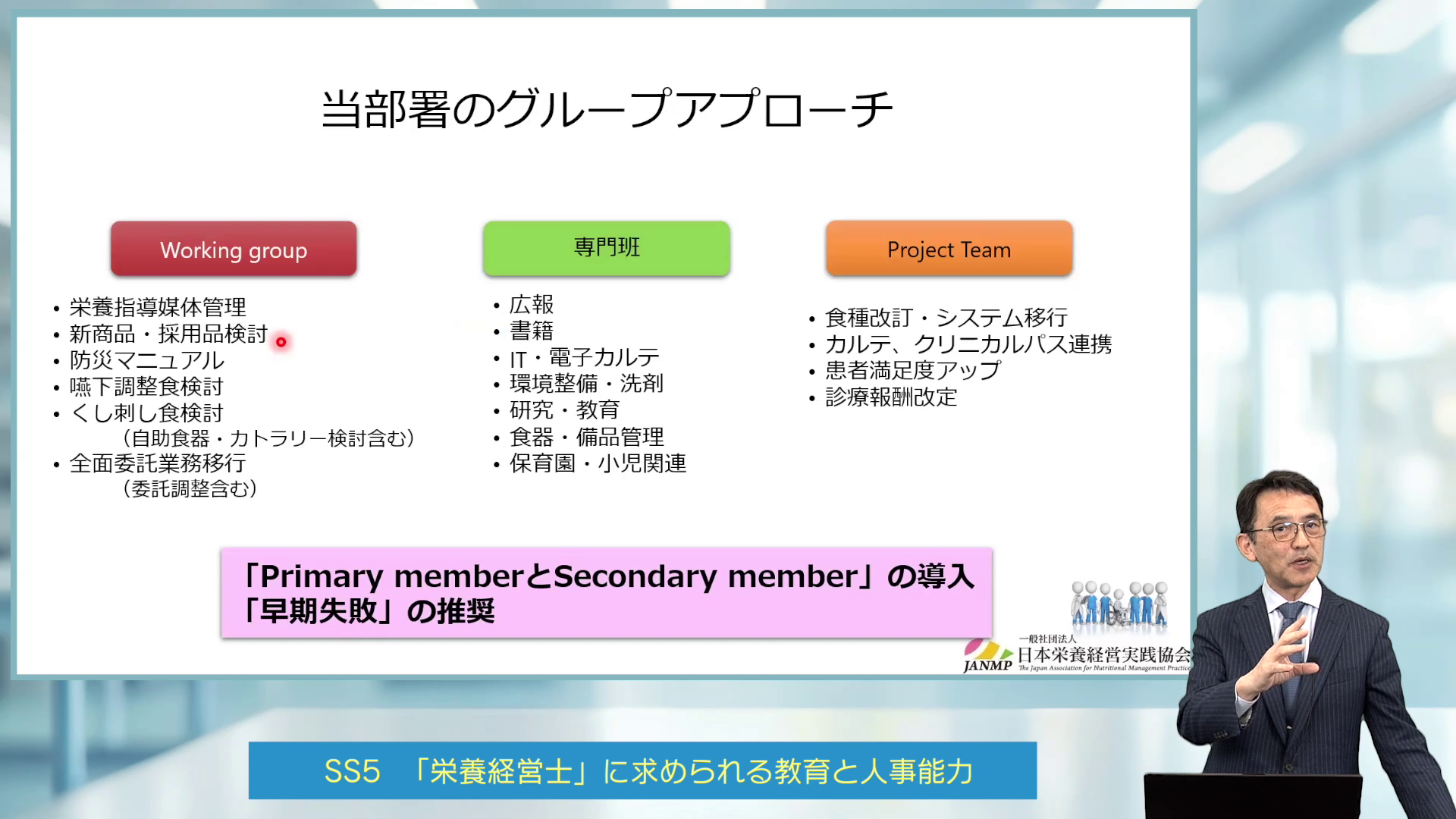 基礎講習について｜日本栄養経営実践協会