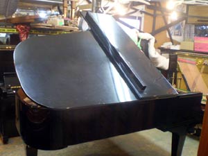 カワイグランドピアノKG5ピアノ修理高知県よりはるばると