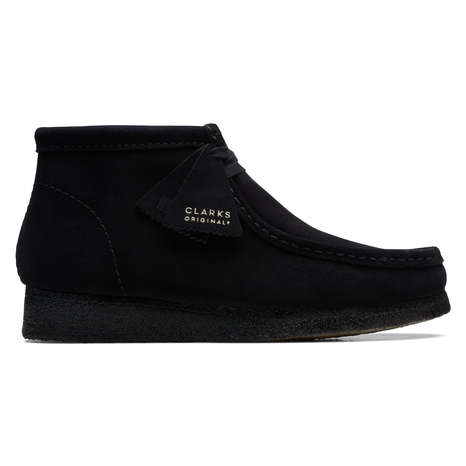 Clarks Originals Wallabee Boot Black Suede – Ragazzi Clothing