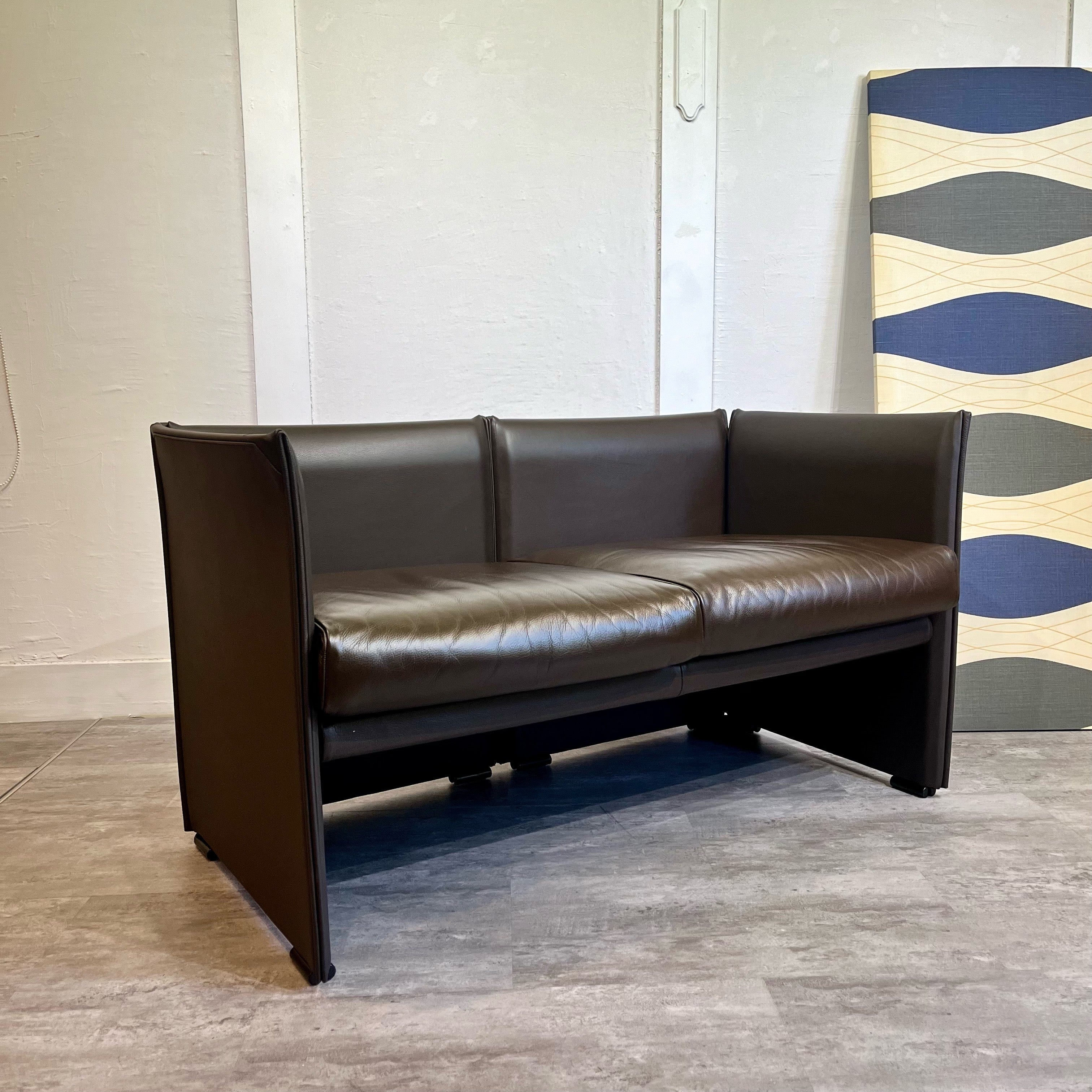 カッシーナ / Cassina 402 ウィスキーソファ 2P マリオ・ベリーニ