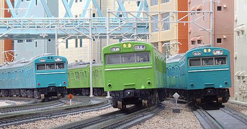 鉄道模型専門店 103系ATC車京浜東北線色10輌セット Nゲージ