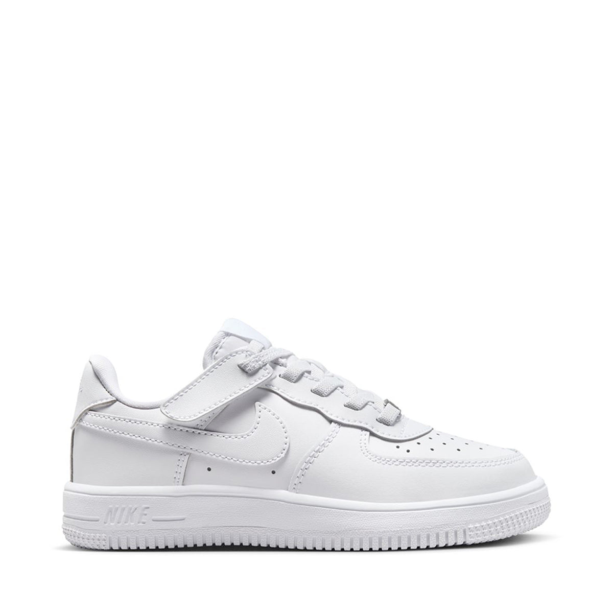 Kids Nike Air Force 1 Low EasyOn | Triple White | ShopWSS