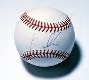 石井一久直筆サイン入りボール