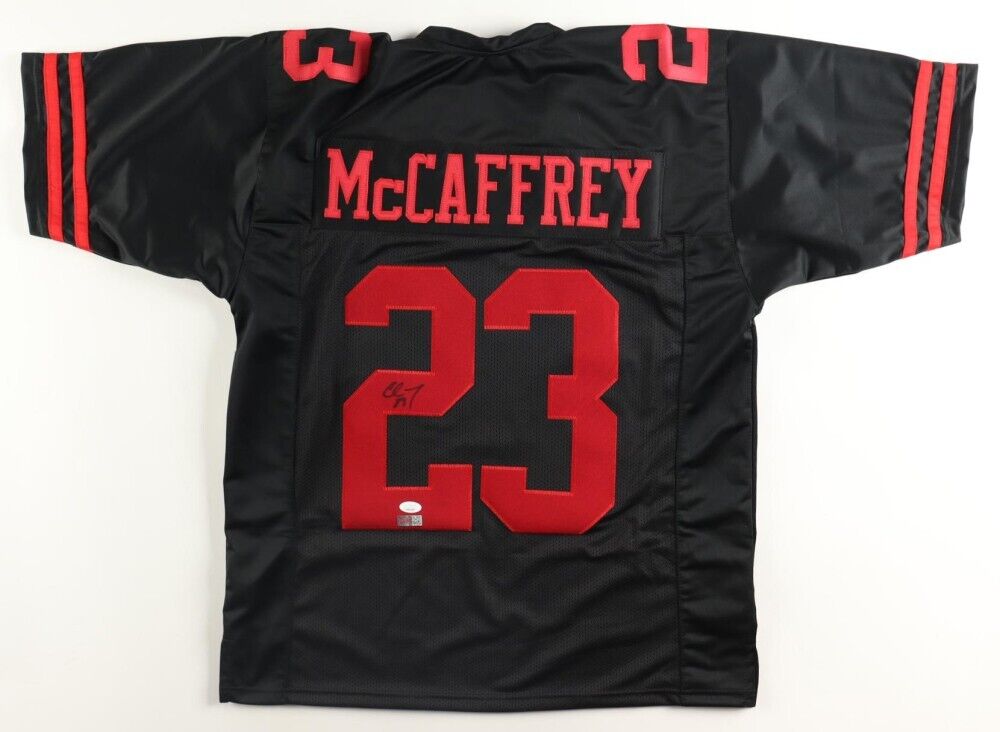 Christian McCaffrey Signed San Francisco 49ers Color Rush Jersey