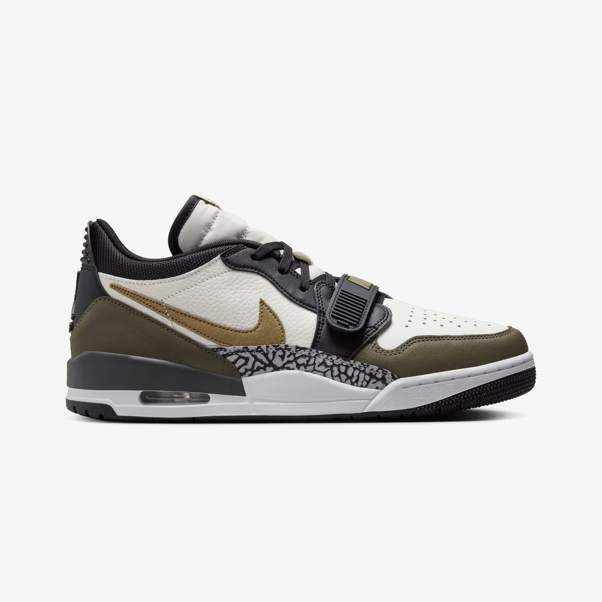 JORDAN | AIR JORDAN LEGACY 312 LOW { SAIL/MEDIUM OLIVE-BLACK-WOLF