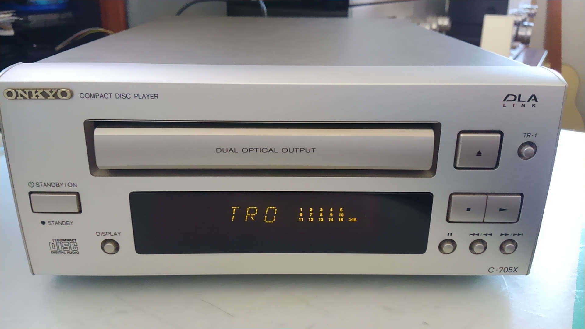 ONKYO CDプレーヤー C-705Xの修理