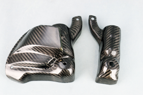 Ninja ZX-25R (2020-) フロントブレーキ冷却ダクト --