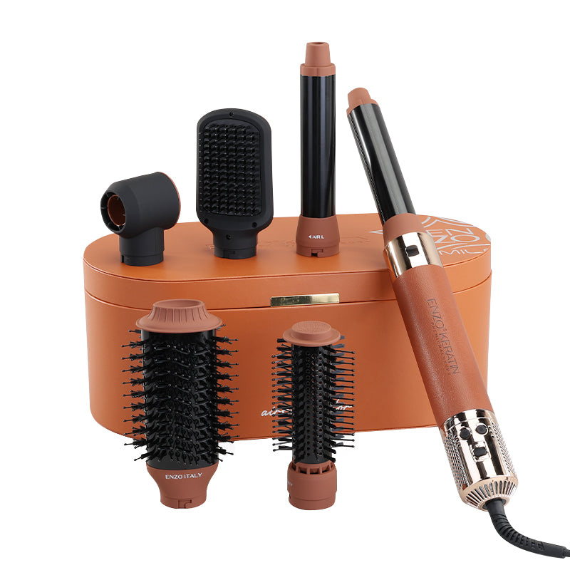 ENZO B1 6-in-1 Hot Air Multi-Styler Brush – Afaq Al Naseem LLC.