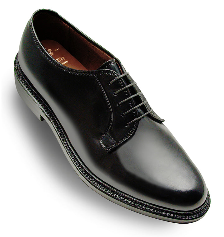 9901 Plain Toe Blucher (Black Shell Cordovan) – The Alden Shop