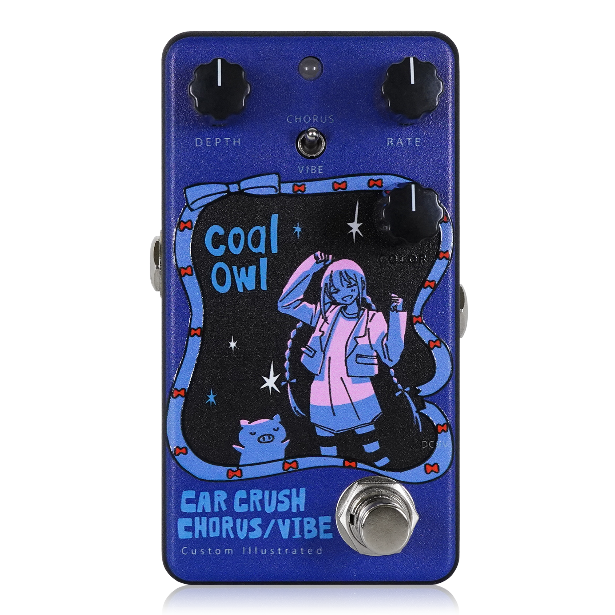 Custom Illustrated / CCV coalowl #01 – Animals Pedal