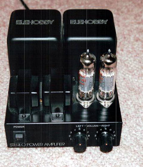 TU894 6BM8 ELEKIT NEB制御SW付き改良アンプ TU894 6BM8 ELEKIT NEB