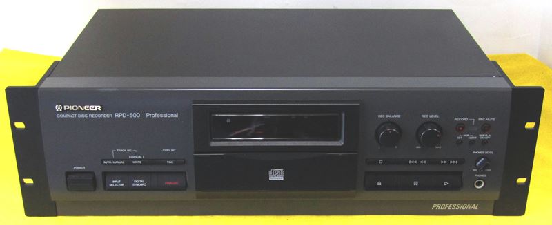 パイオニア Pioneer RPD-500 業務用CDレコーダー