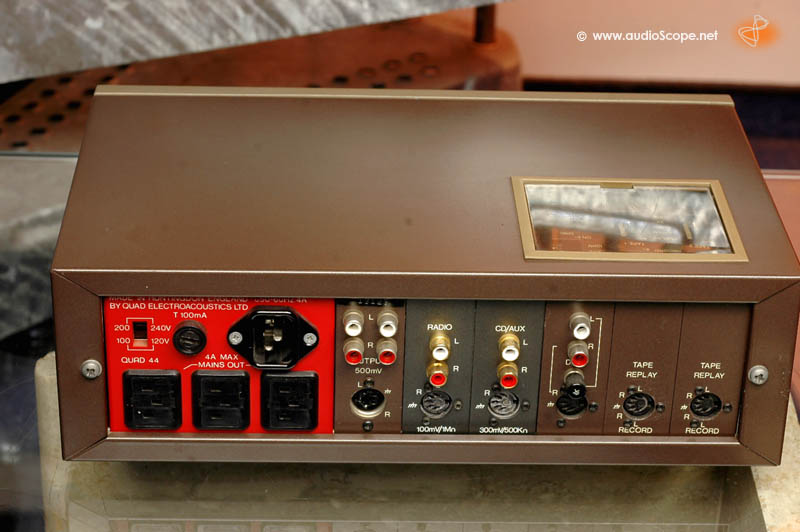 竹オデオ QUAD 44 プリアンプ HP's Vintage Test: Quad 44 – all you