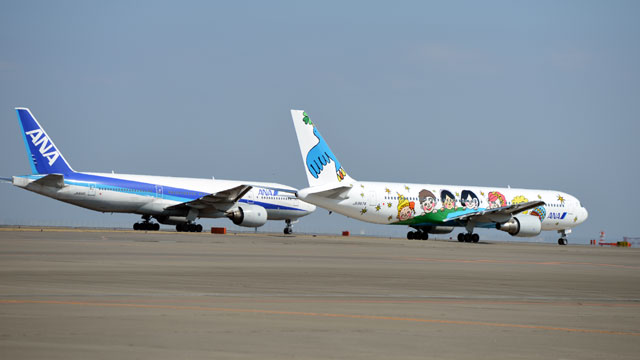 ANA、60周年「ゆめジェット」初便就航 宮崎へ