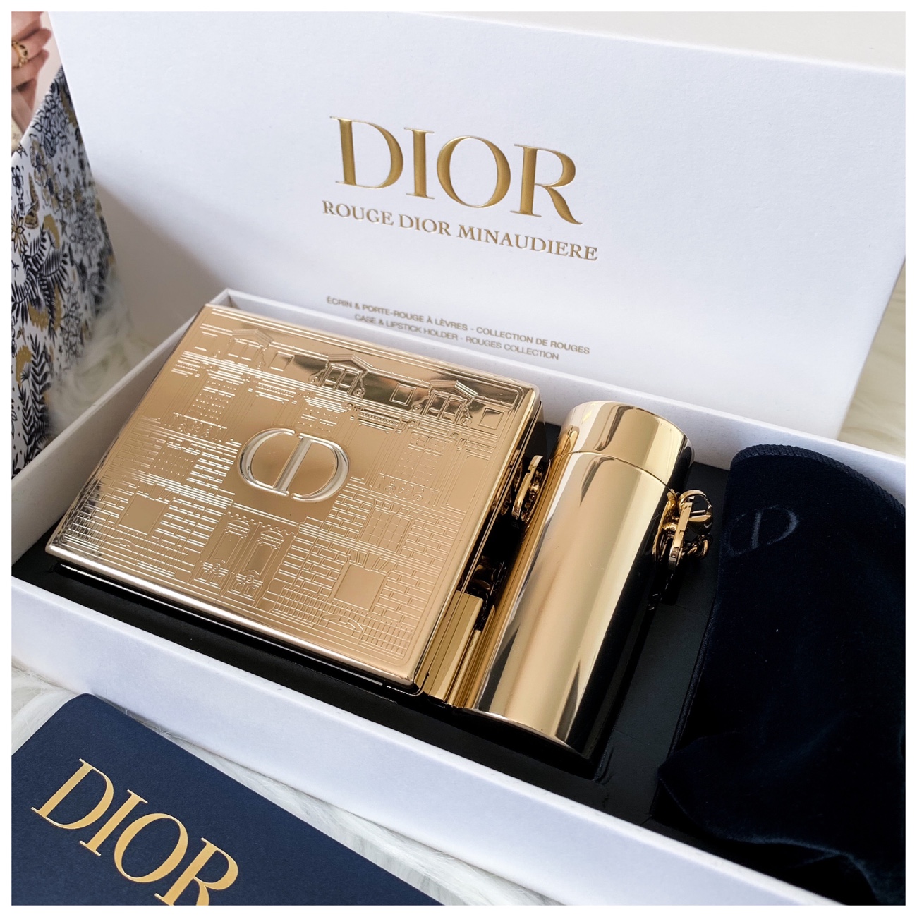 LIMITED EDITION - Rouge Dior Minaudiere Lip & Clutch Set