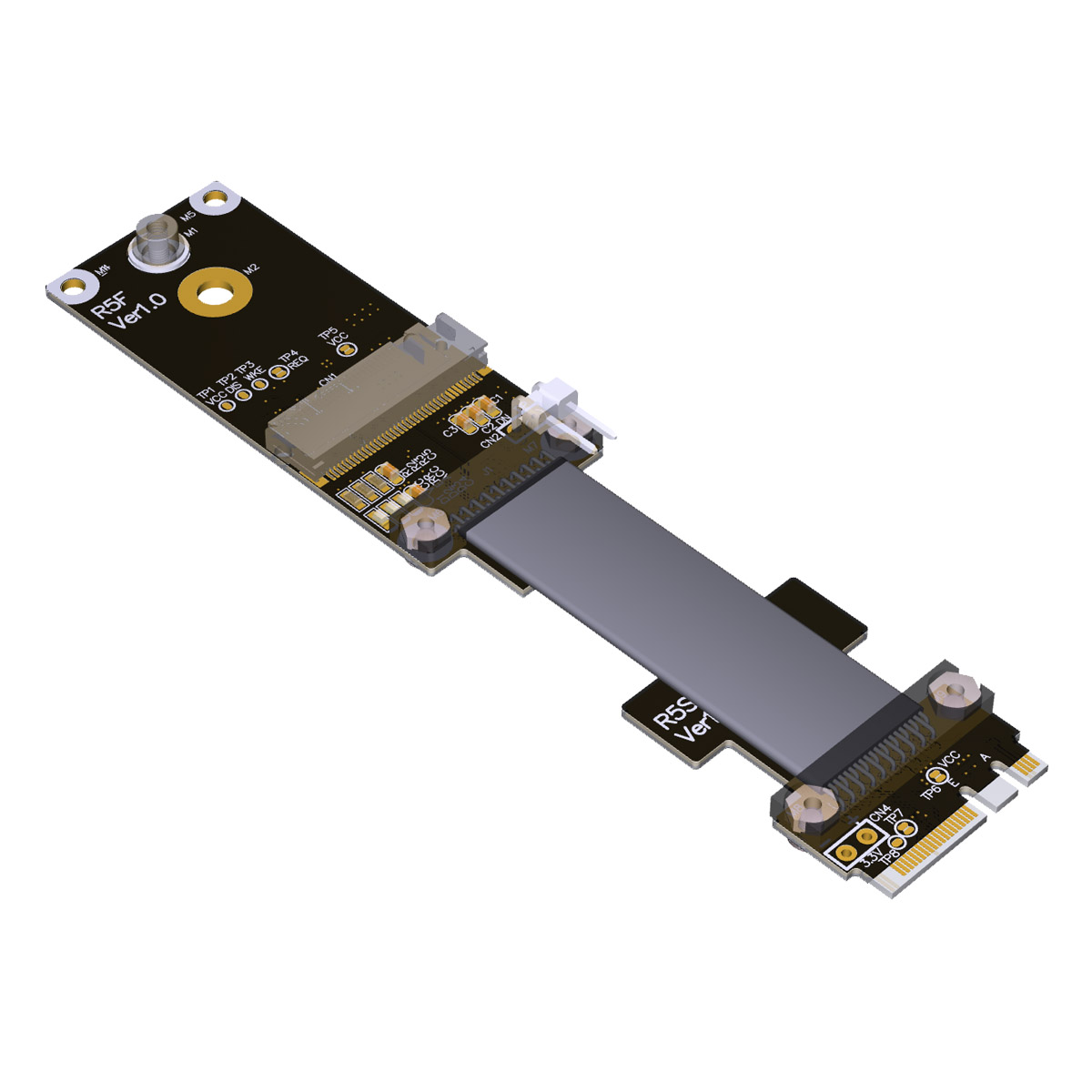 R5y Series PCIe x1, x4, x16, M.2 KeyM / A+E, mPCIe (mini PCIe), U
