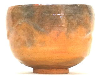 鵬雲斎 抹茶碗抹 おとずれ 楽吉左衛門惺入【茶道具からき】全国に通販