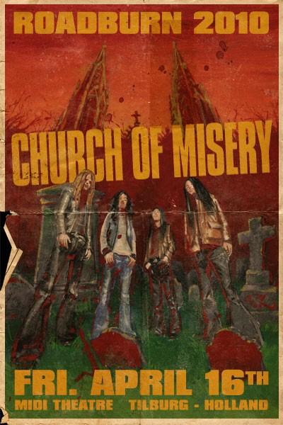 邦楽 CHURCH OF MISERY live at Roadburn 2009 Church Of Misery