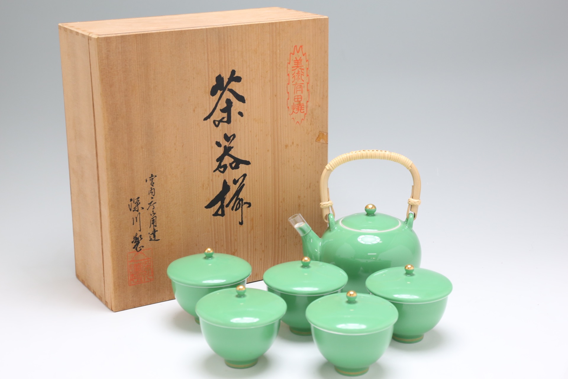 深川製磁 茶器5客セット [2Z-3028] | サークルワン商品情報