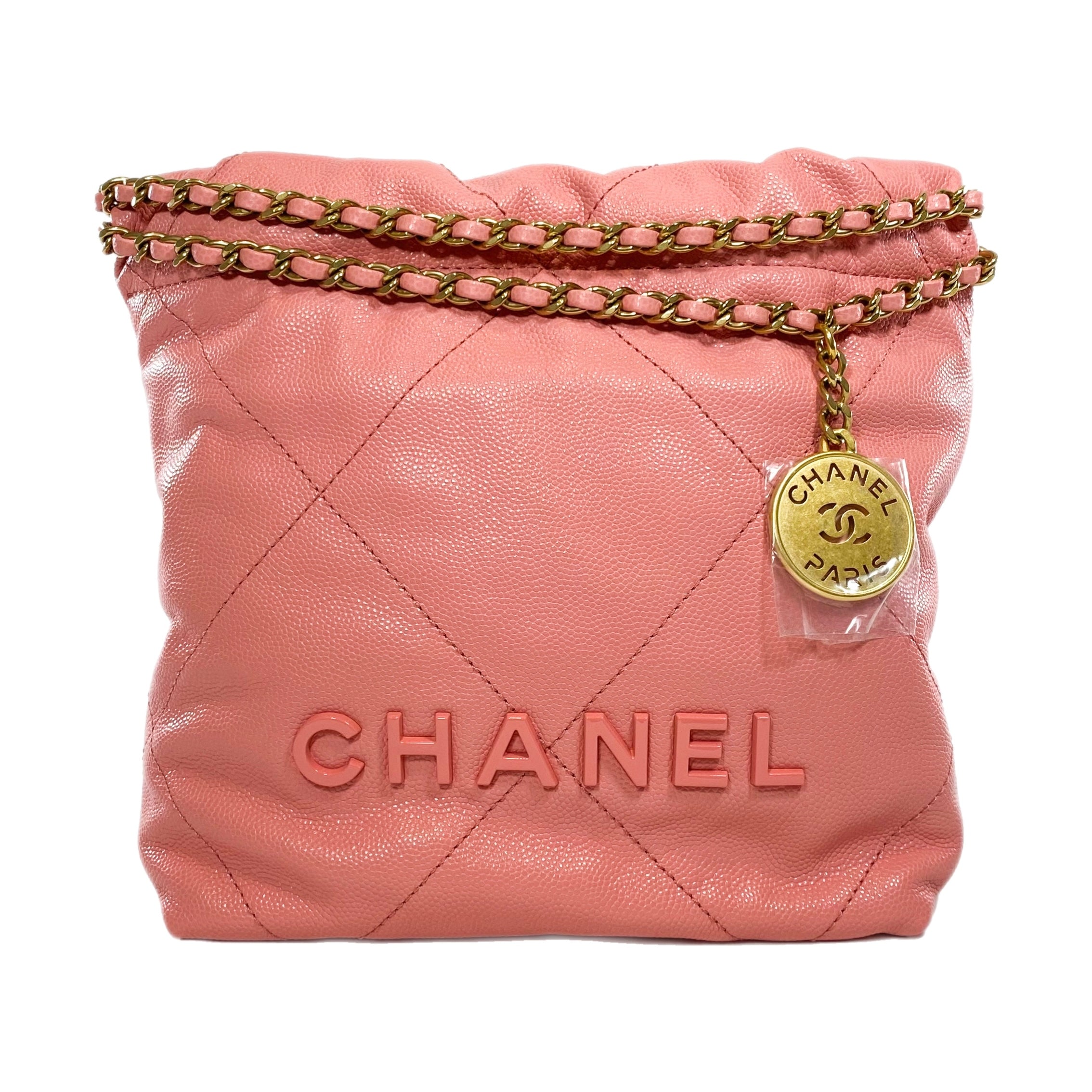 Chanel 22 Coral Pink Mini – Consign of the Times ™