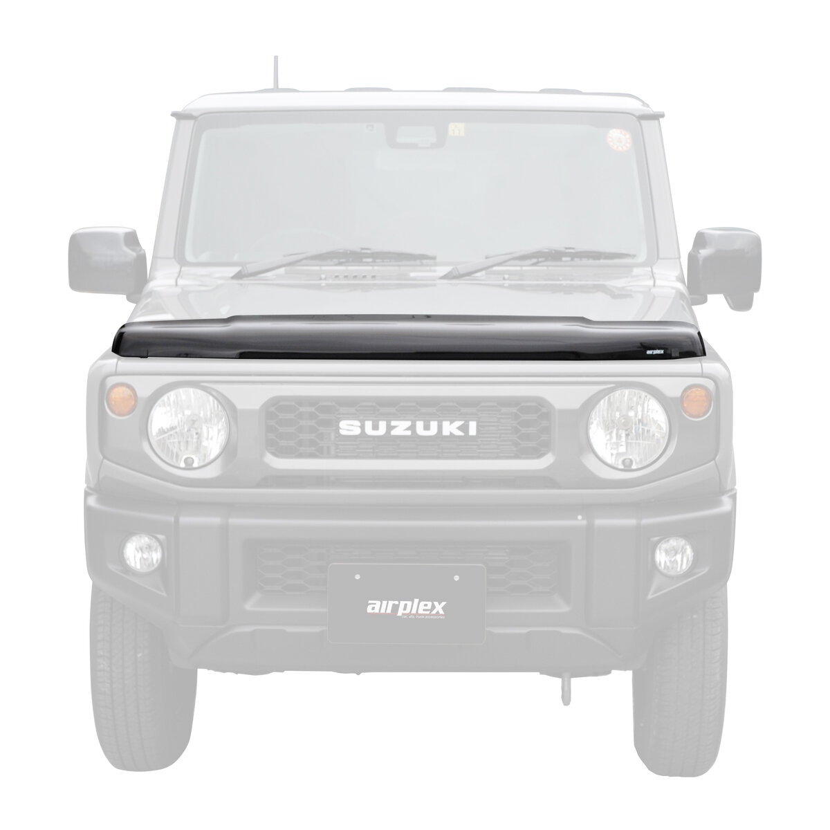 airplex スズキ ジムニーシエラ JB74W バグガード マットブラック