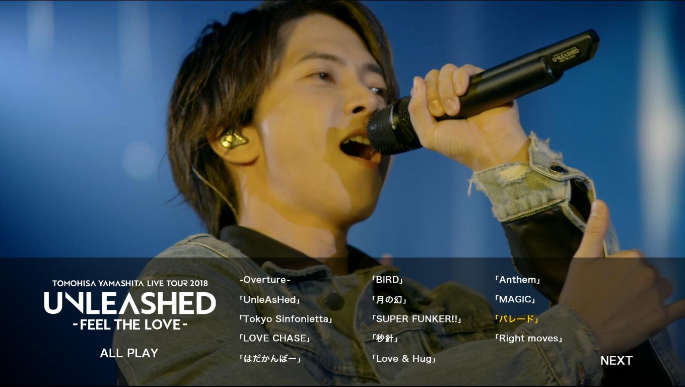 山下智久.Tomohisa Yamashita Live Tour 2018 Unleashed Feel The Love
