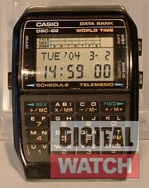 CASIO - DBC-62 - Databank - Vintage Digital Watch - Digital-Watch.com
