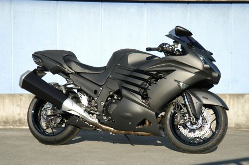 ZX-14Rマットカラー組みあがりました！経過報告！まずはここまで